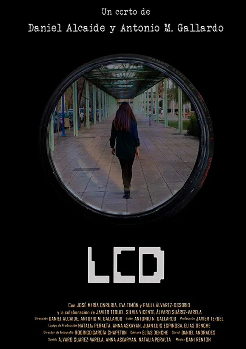 LCD постер