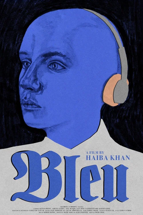 Bleu постер