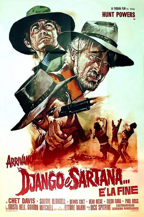 Arrivano Django e Sartana... è la fine постер