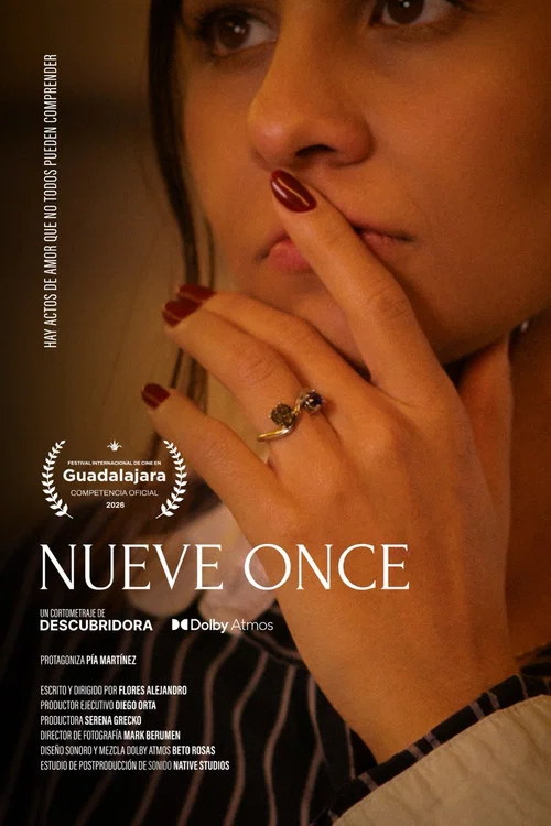 Nueve once постер