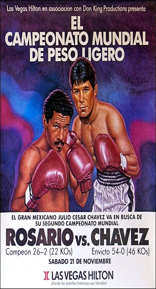 Julio Cesar Chavez vs. Edwin Rosario постер