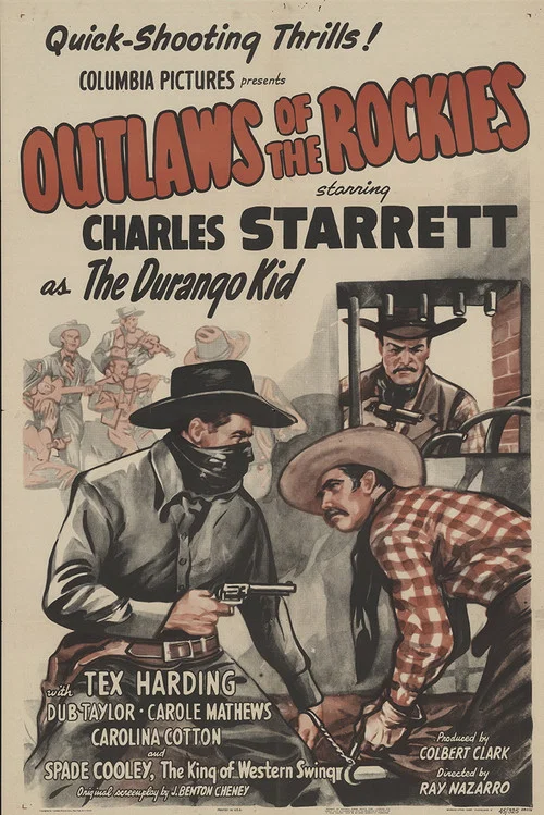 Outlaws of the Rockies постер