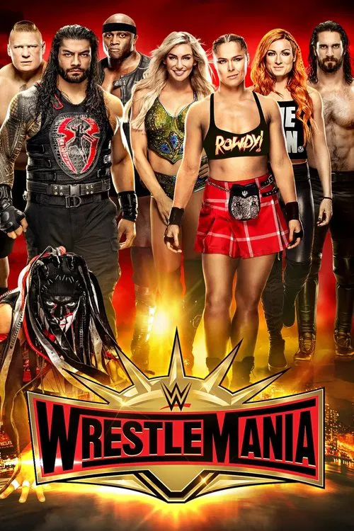 WWE WrestleMania 35 постер