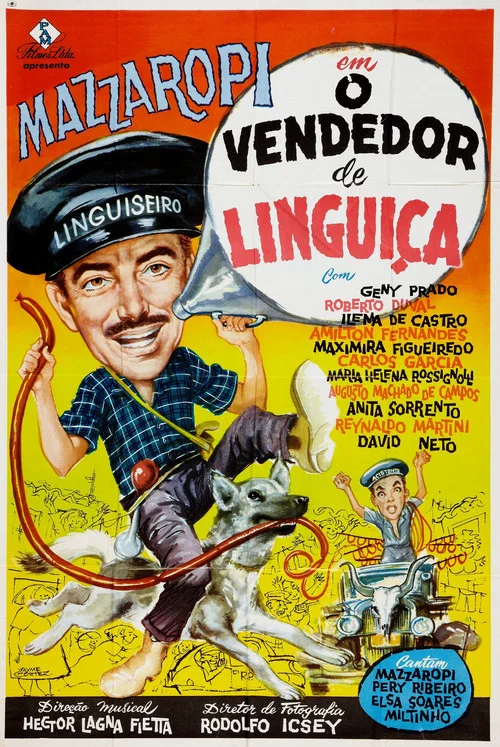 O Vendedor de Linguiça постер