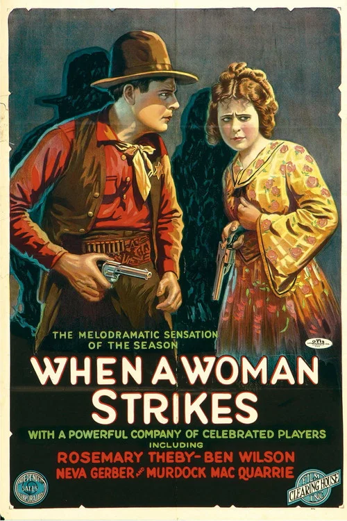 When a Woman Strikes постер