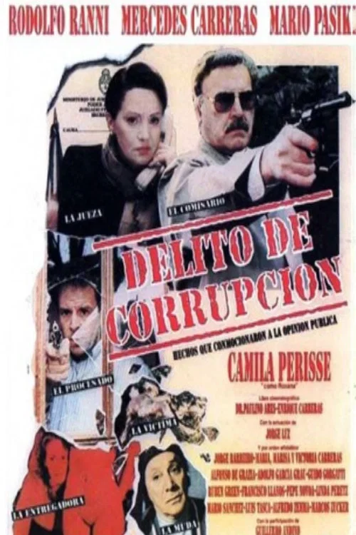 Delito de corrupción постер