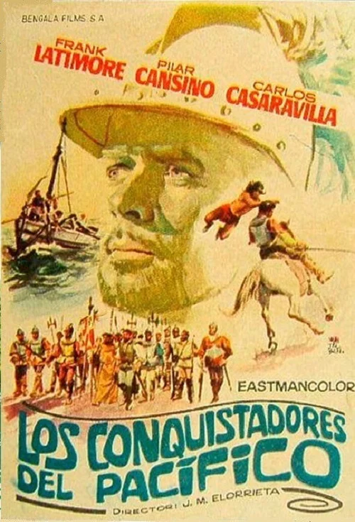 Los conquistadores del Pacífico постер