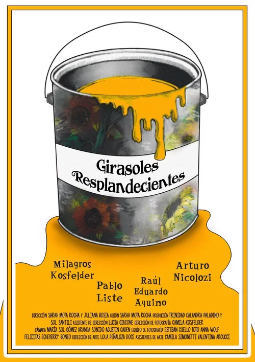 Girasoles Resplandecientes постер