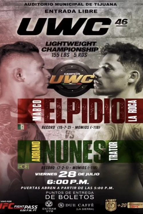 UWC 46: Nunes vs. Elpidio постер