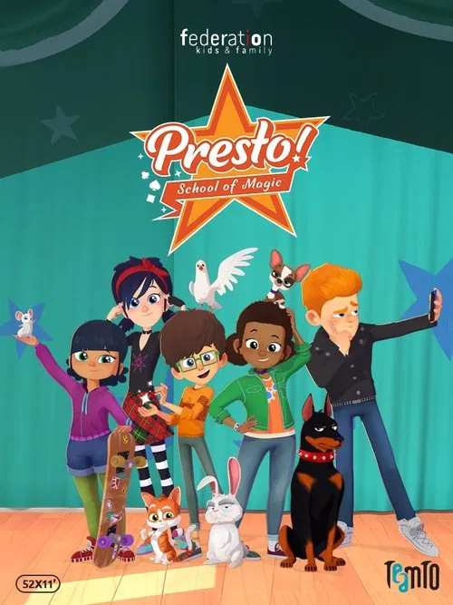 Presto! Le Manoir Magique постер