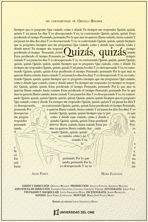Quizás, quizás постер