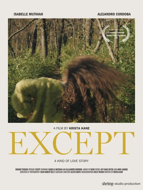 Except постер