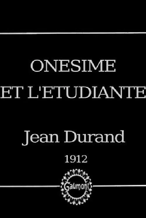 Onésime et l'étudiante постер