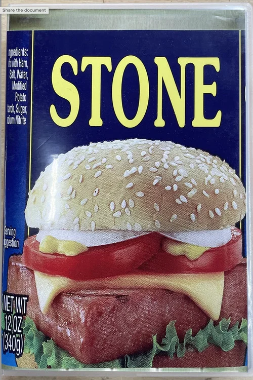Stone постер