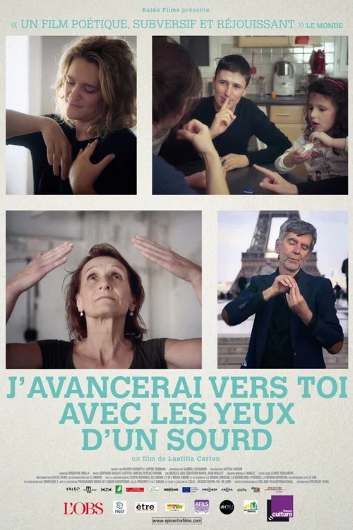 J'avancerai vers toi avec les yeux d'un sourd постер