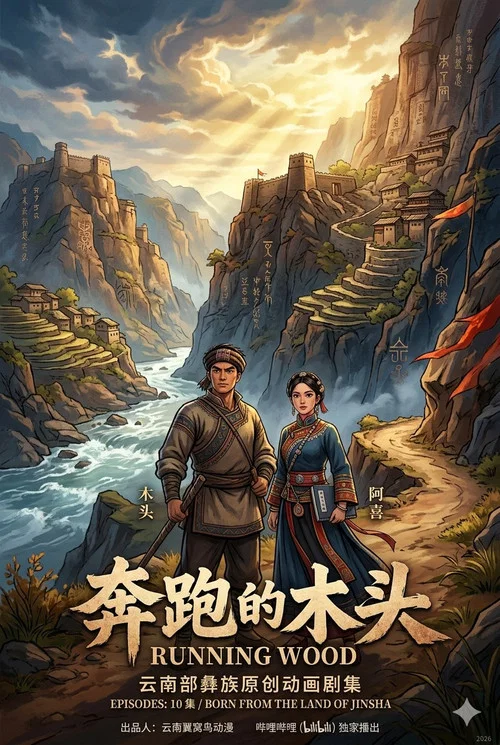 奔跑的木头 постер