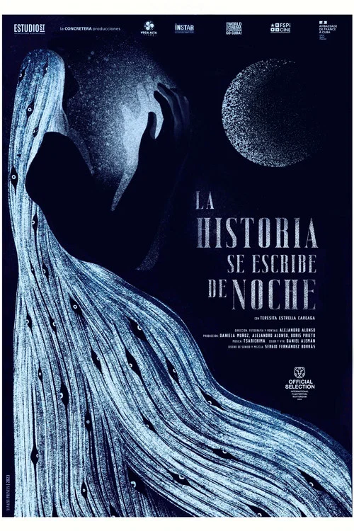 La historia se escribe de noche постер