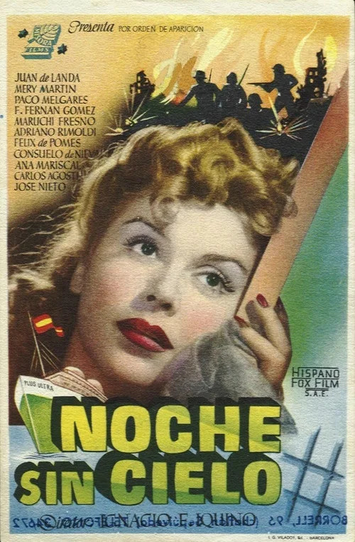Noche sin cielo постер