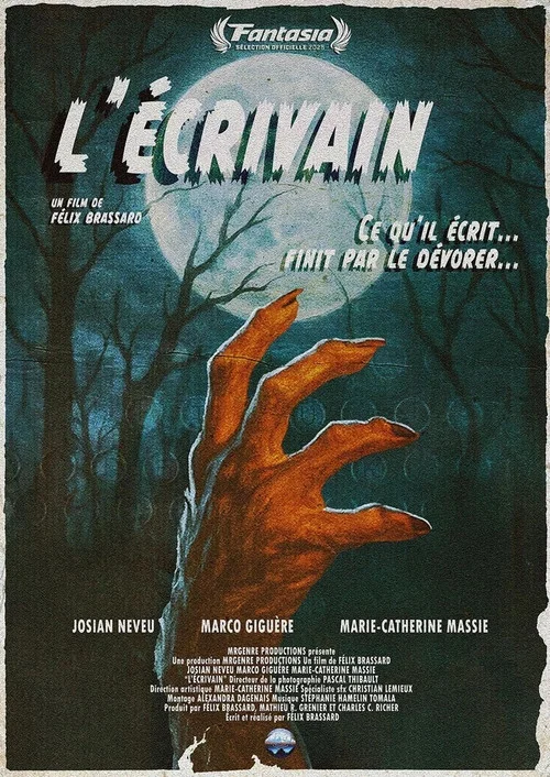 L'écrivain постер