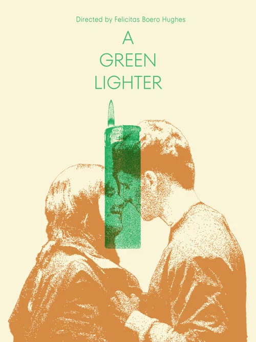 Un encendedor verde постер