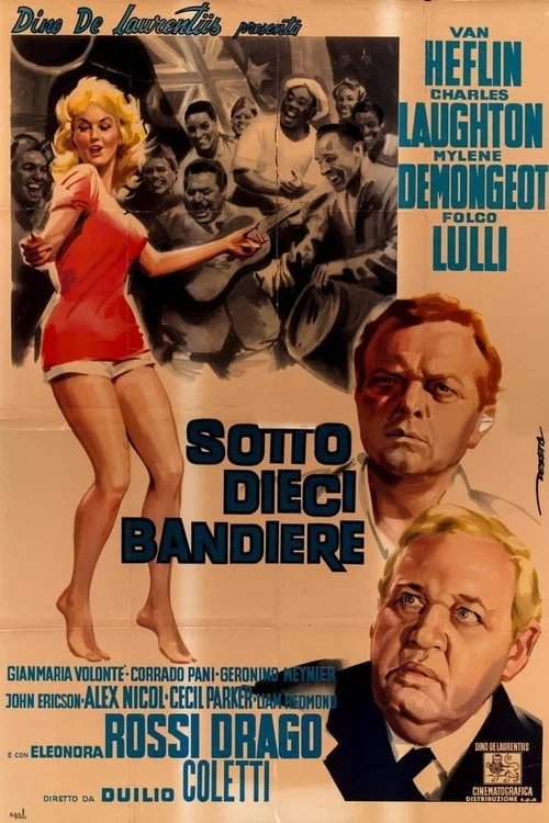 Sotto dieci bandiere постер