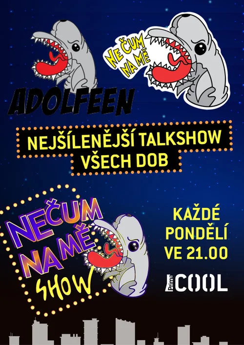 NEČUM NA MĚ SHOW постер