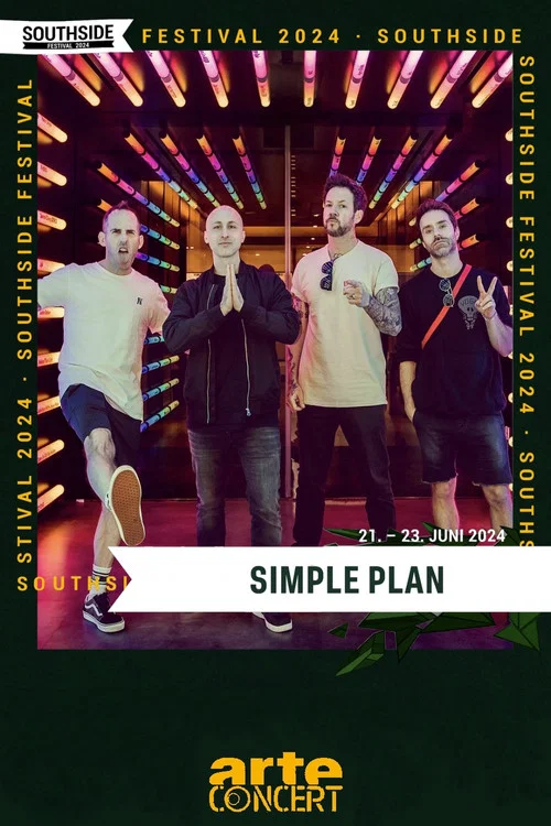 Simple Plan - Southside Festival 2024 постер