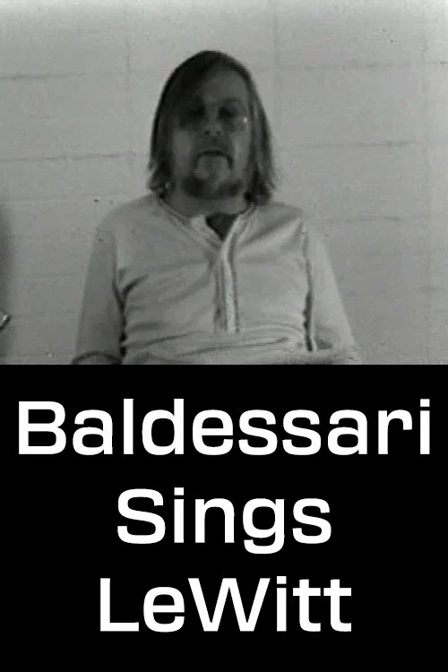 Baldessari Sings LeWitt постер