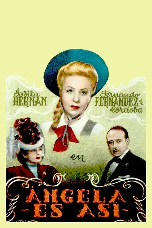 Ángela es así постер