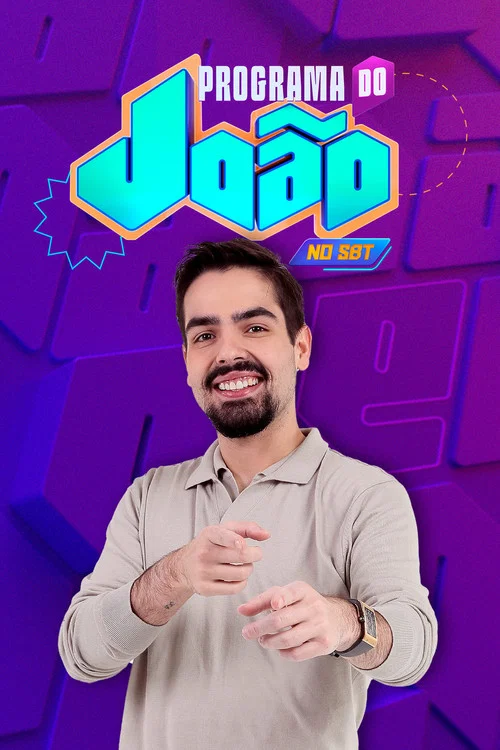 Programa do João no SBT постер
