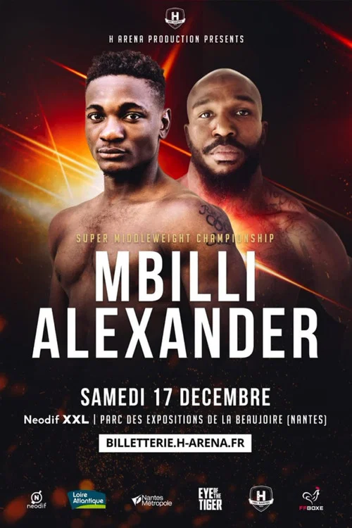 Christian Mbilli vs. Vaughn Alexander постер