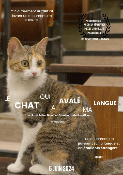Le Chat qui a Avalé ma Langue постер