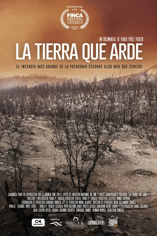 La tierra que arde постер