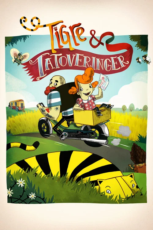 Tigre og tatoveringer постер