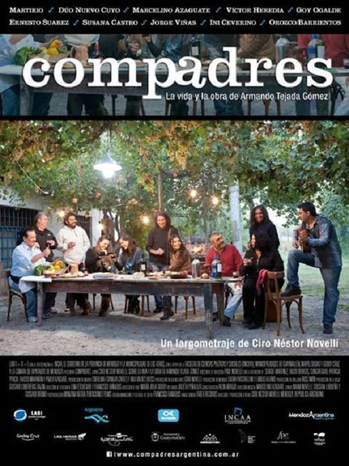 Compadres постер