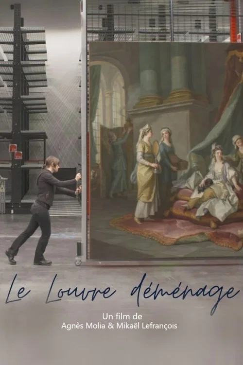 Le Louvre déménage постер