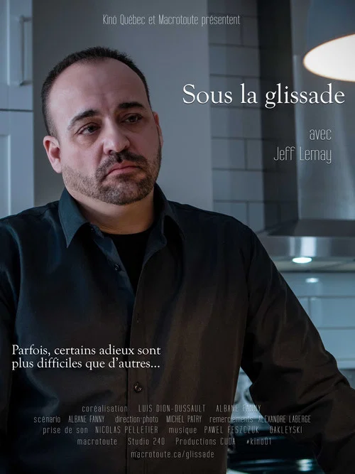 Sous la glissade постер