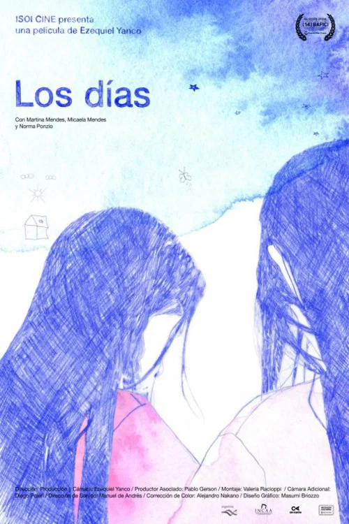 Los días постер