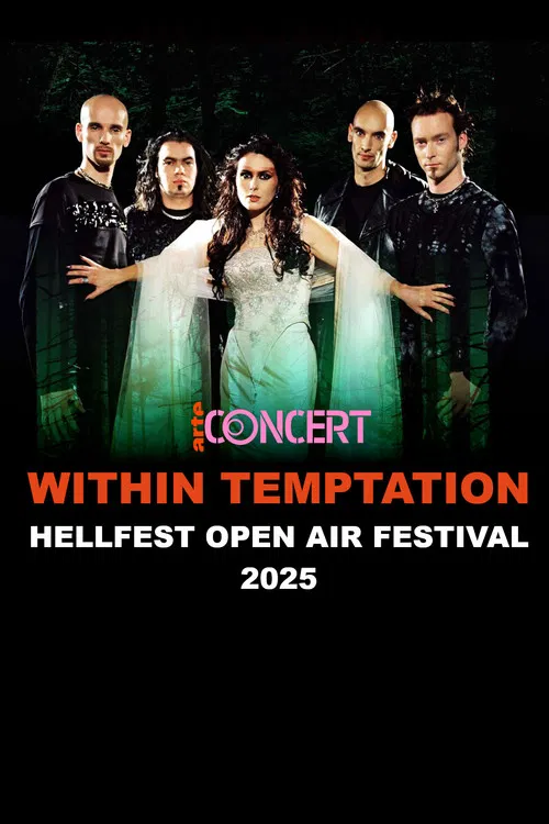 Within Temptation Hellfest 2025 постер