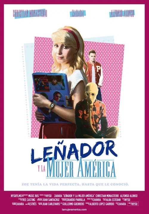 Leñador y la mujer América постер