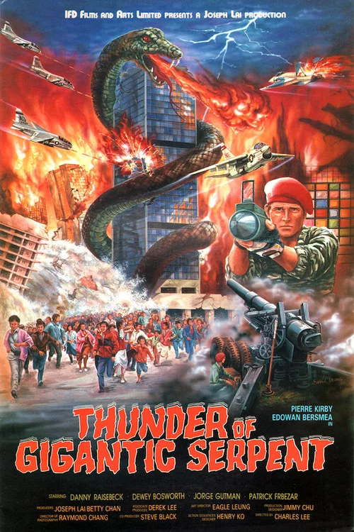 Thunder of Gigantic Serpent постер