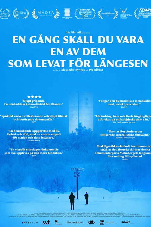 En gång skall du vara en av dem som levat för längesen постер