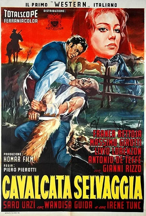 Cavalcata selvaggia постер