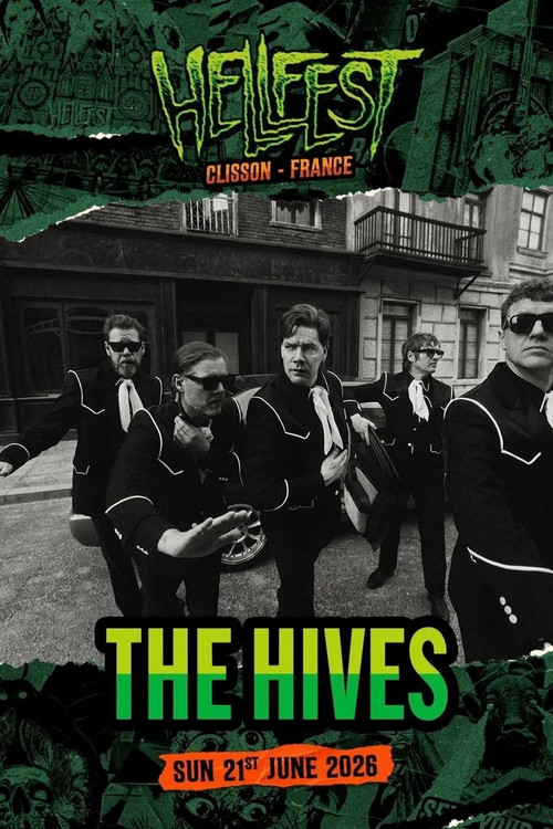 The Hives - Hellfest 2026 постер