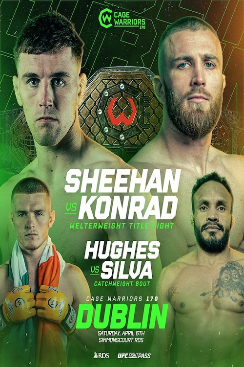 Cage Warriors 170: Dublin постер