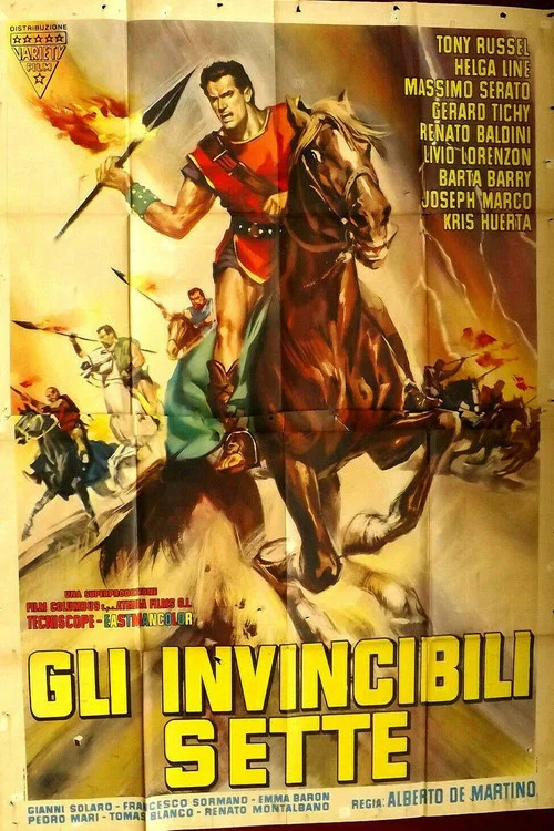 Gli invincibili sette постер