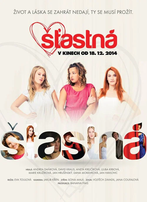 Šťastná постер