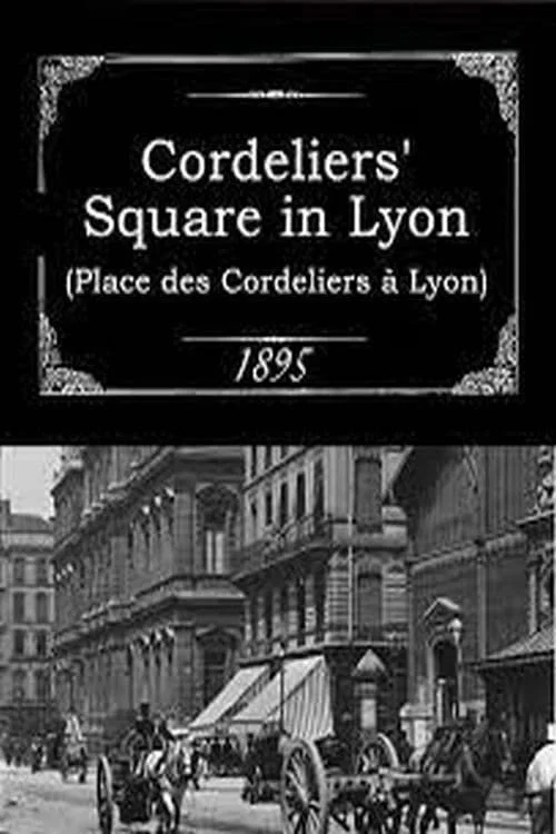 Place des Cordeliers à Lyon постер