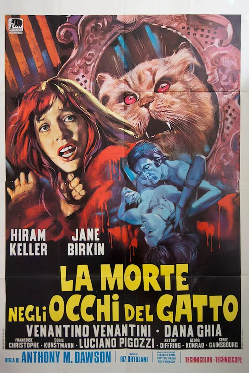 La morte negli occhi del gatto постер