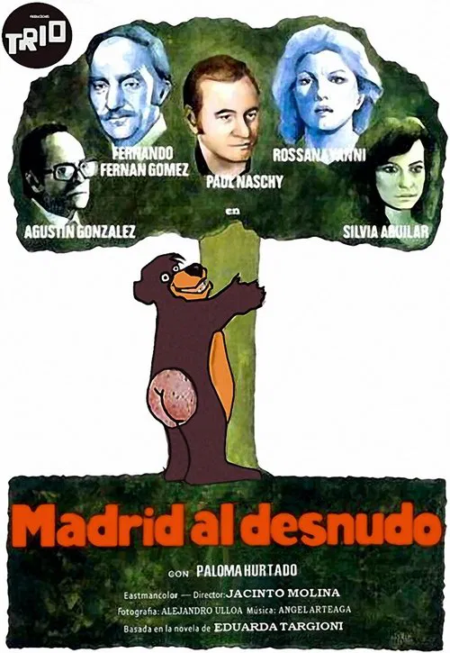 Madrid al desnudo постер